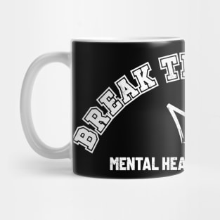 Mental Health Break The Stigma - Vintage Style Mug